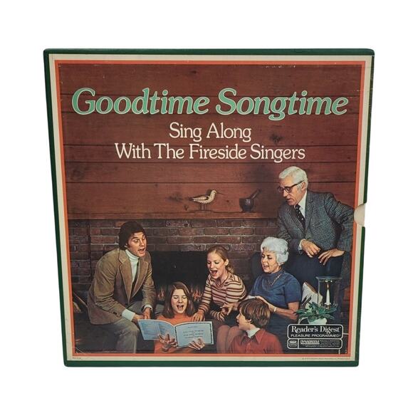 Vintage 1976 Reader's Digest Goodtime Songtime 8 Vinyl Record Set w Booklet - Picture 1 of 7